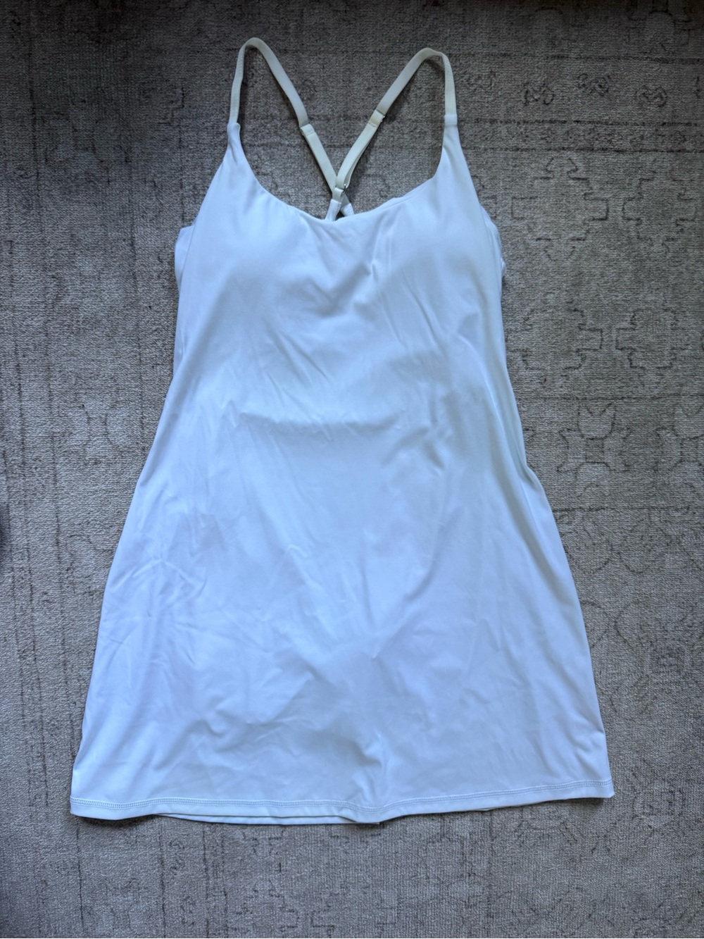 Womens Athletic Dress with Built-in Shorts and Bra
